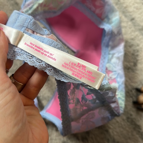 NWOT PINK push up lace bralette - Picture 4 of 4